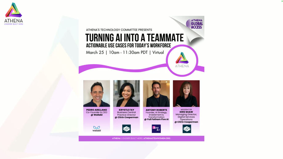 Turning AI Into a Teammate Recording